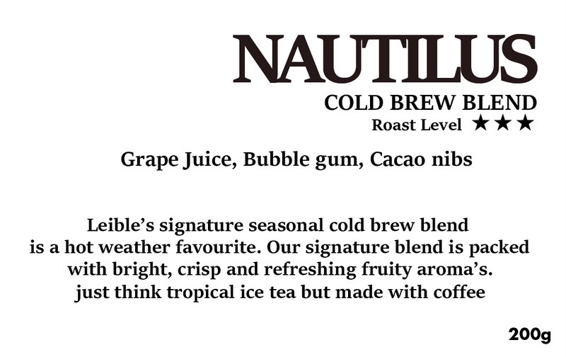 NAUTILUS GRAPE COLD BREW BLEND 200g